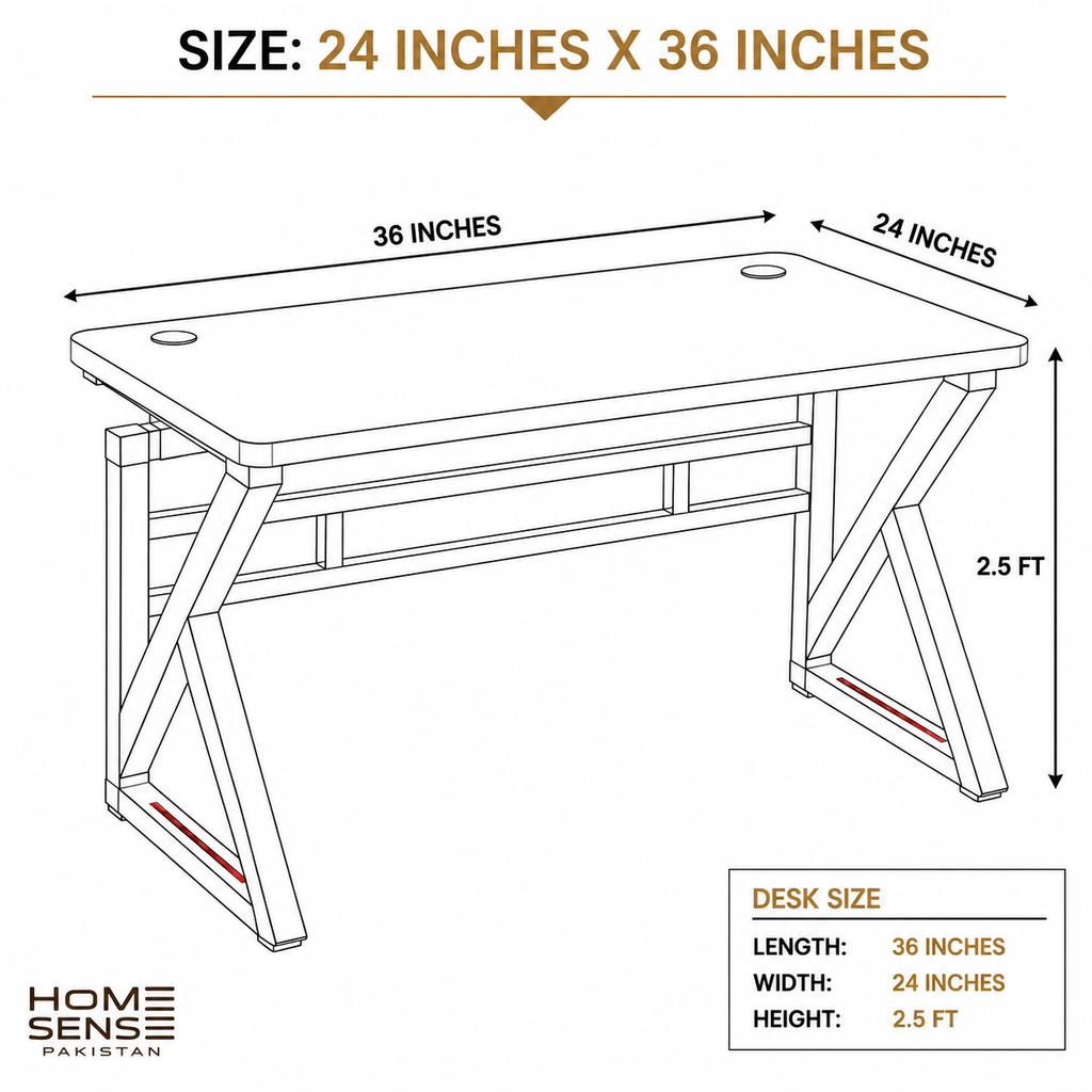 Apex X Gaming & Workstation Desk
