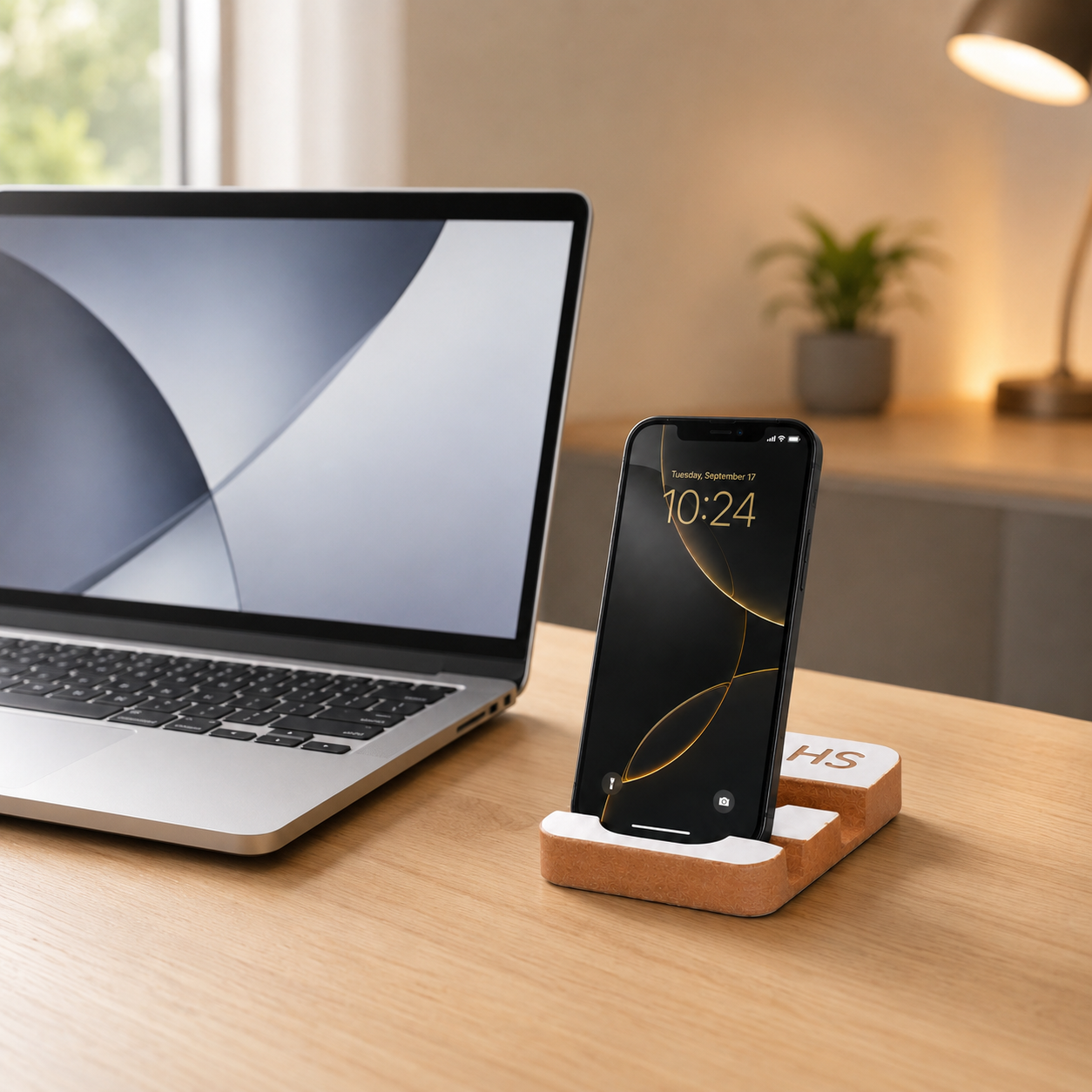 Wooden Mobile phone stand