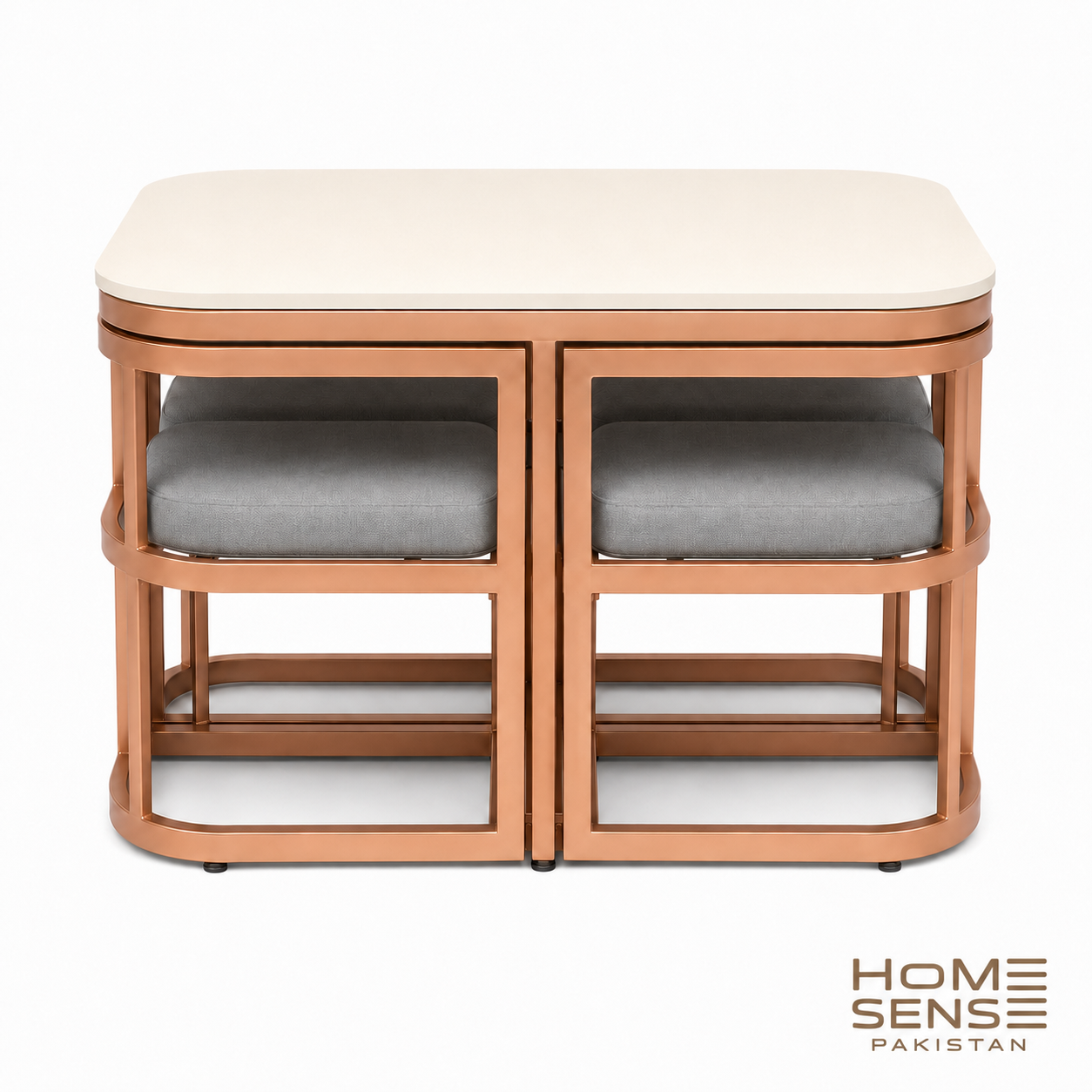 Compact 4-Seater Dining Table