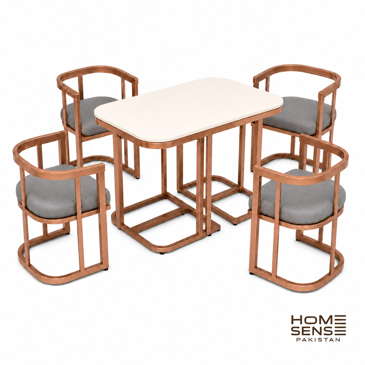 Compact 4-Seater Dining Table