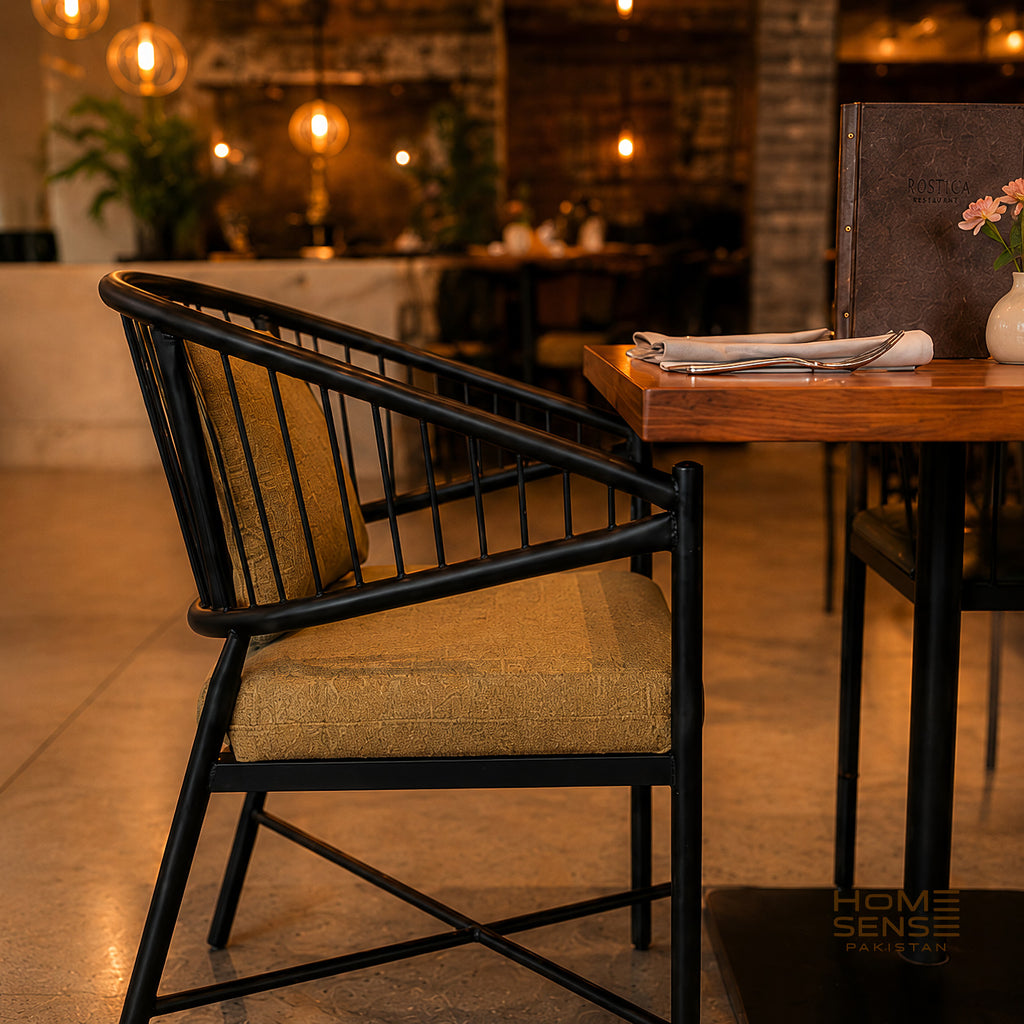 Arc Spindle Dining Chair