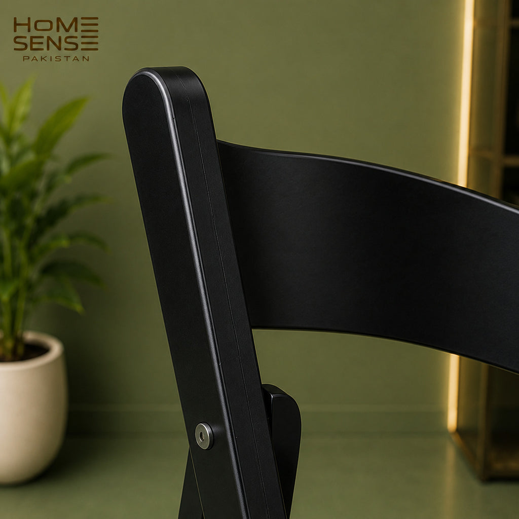Classic Padded Wooden Folding Chair