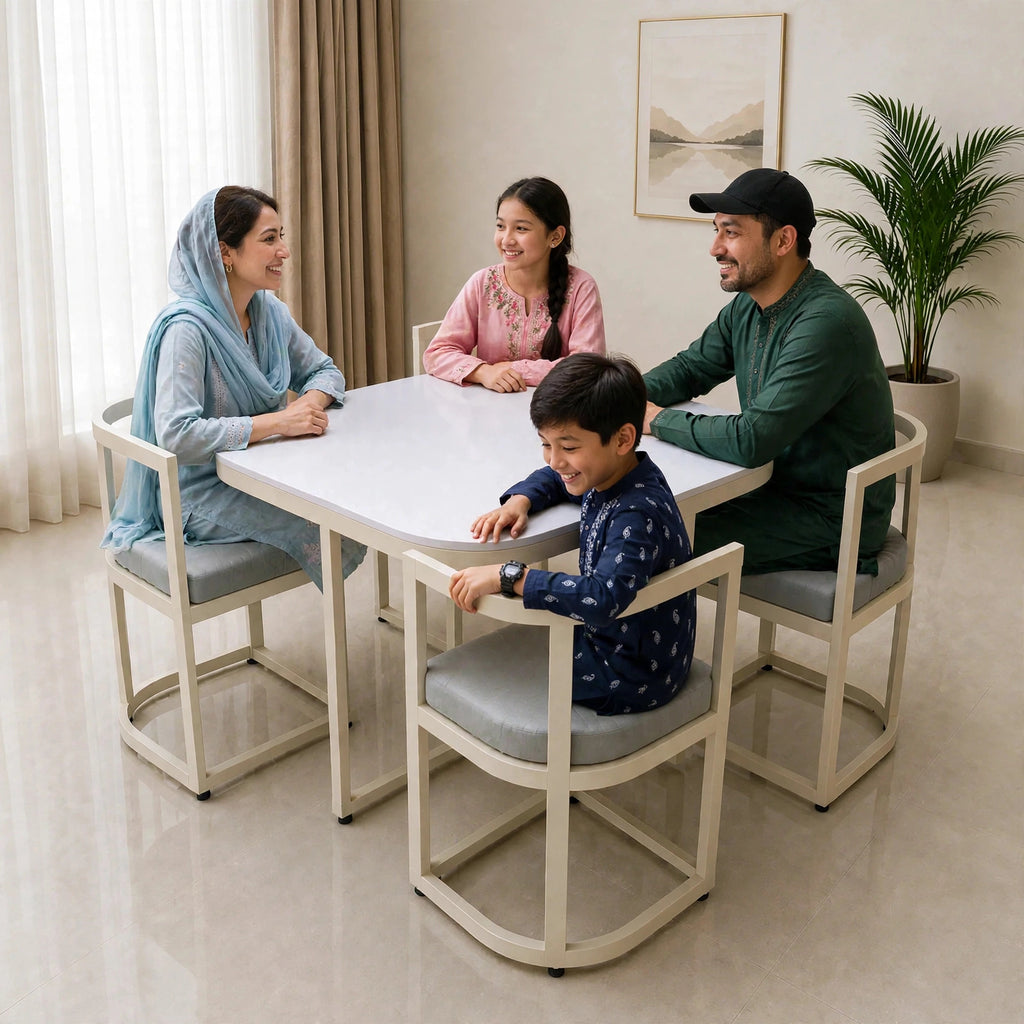 Compact 4-Seater Dining Table