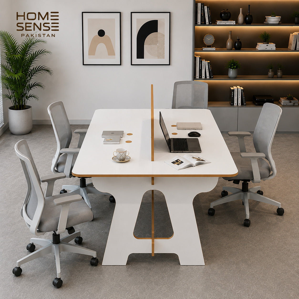 Collaborative Workstation Desk