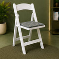 Classic Padded Wooden Folding Chair