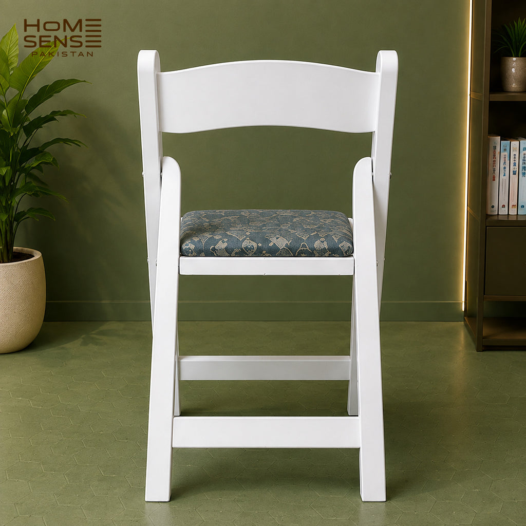 Classic Padded Wooden Folding Chair