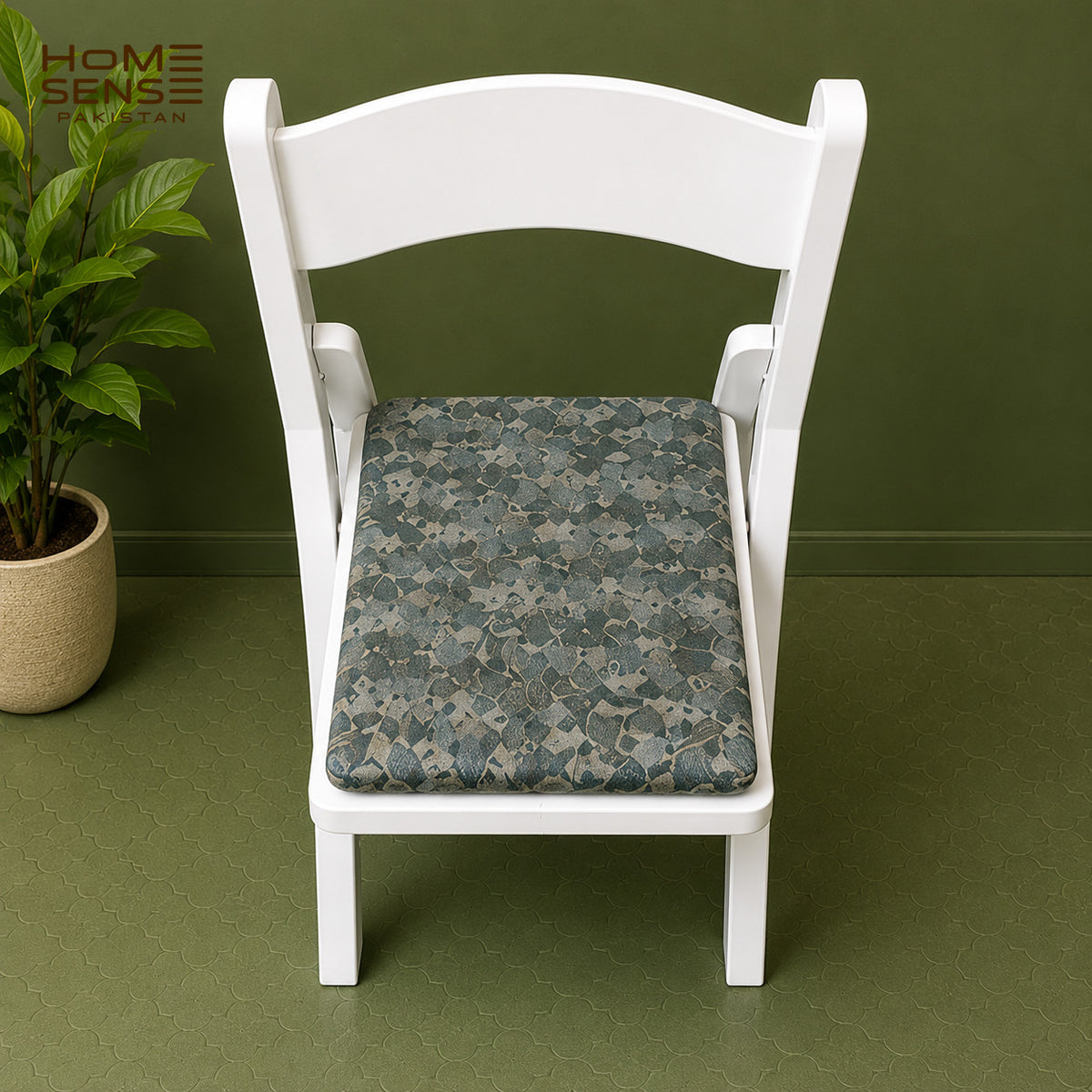 Classic Padded Wooden Folding Chair