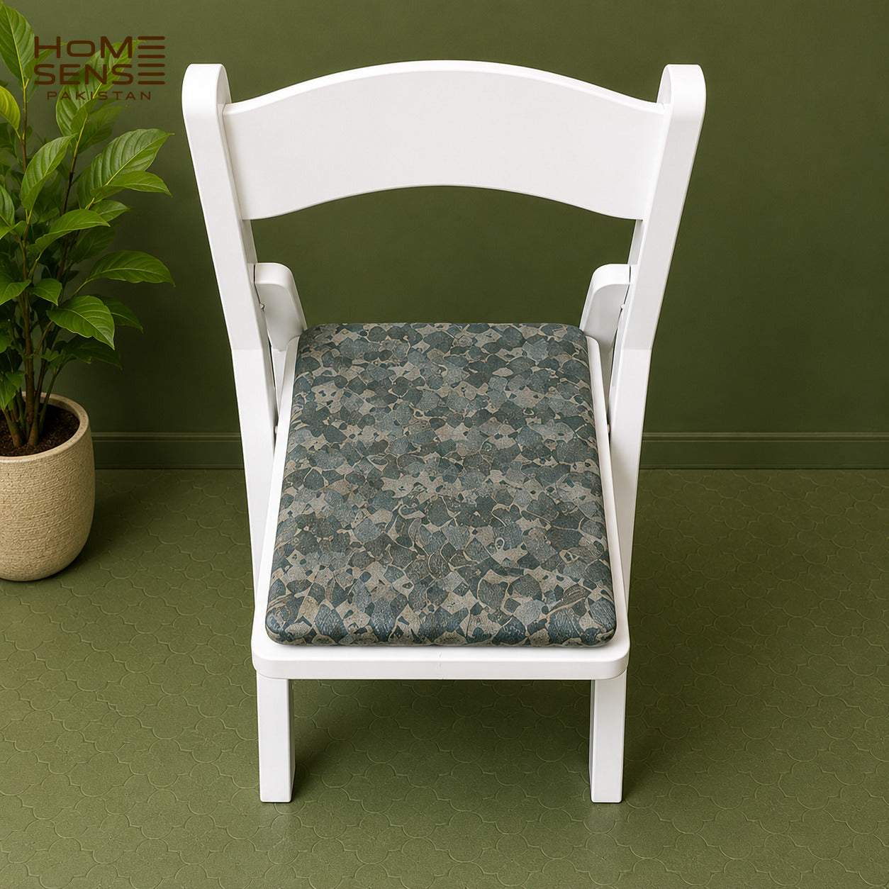 Classic Padded Wooden Folding Chair